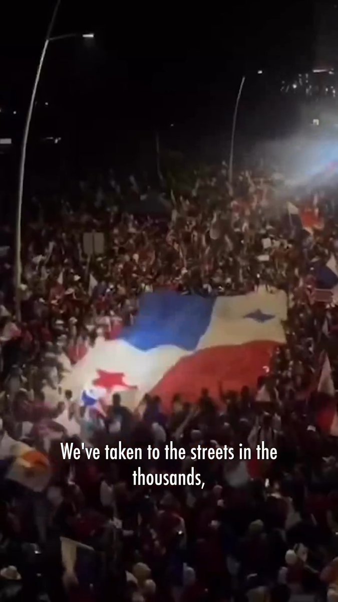 El actor y activista ambiental Leonardo DiCaprio ( Leonardo DiCaprio) se hace eco de las manifestaciones en contra de la minería en Panamá. #NoticiasTVN