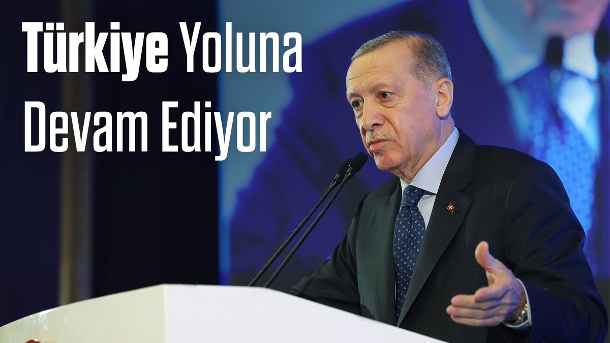 Cumhurbaşkanımız Recep Tayyip Erdoğan: “Türkiye, bu ateş çemberi içinde siyasi, ekonomik, askerî, kültürel, sosyal her alanda dünyanın en ileri ülkeleri olma hedefiyle yoluna devam ediyor.”