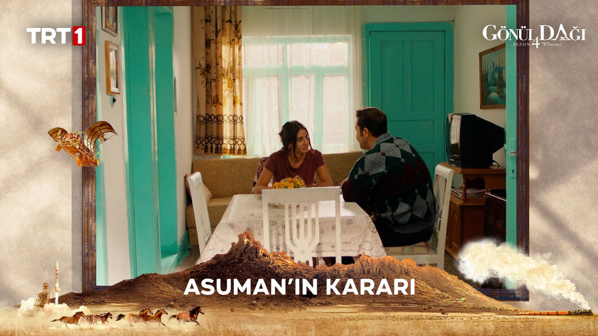 “Bıyığını sevdiğim…” ❤️ #AsRam #GönülDağı TRT 1