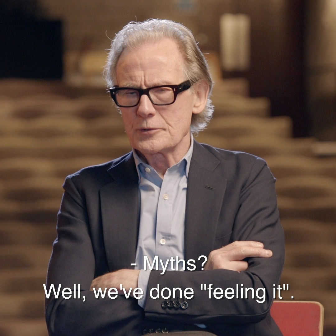 'More is more.' 🙏 #BillNighy shares his advice for aspiring actors with #LifeInStages. You can catch Bill Nighy and Carey Mulligan in the multi award-winning play #Skylight screening in cinemas now with National Theatre Live