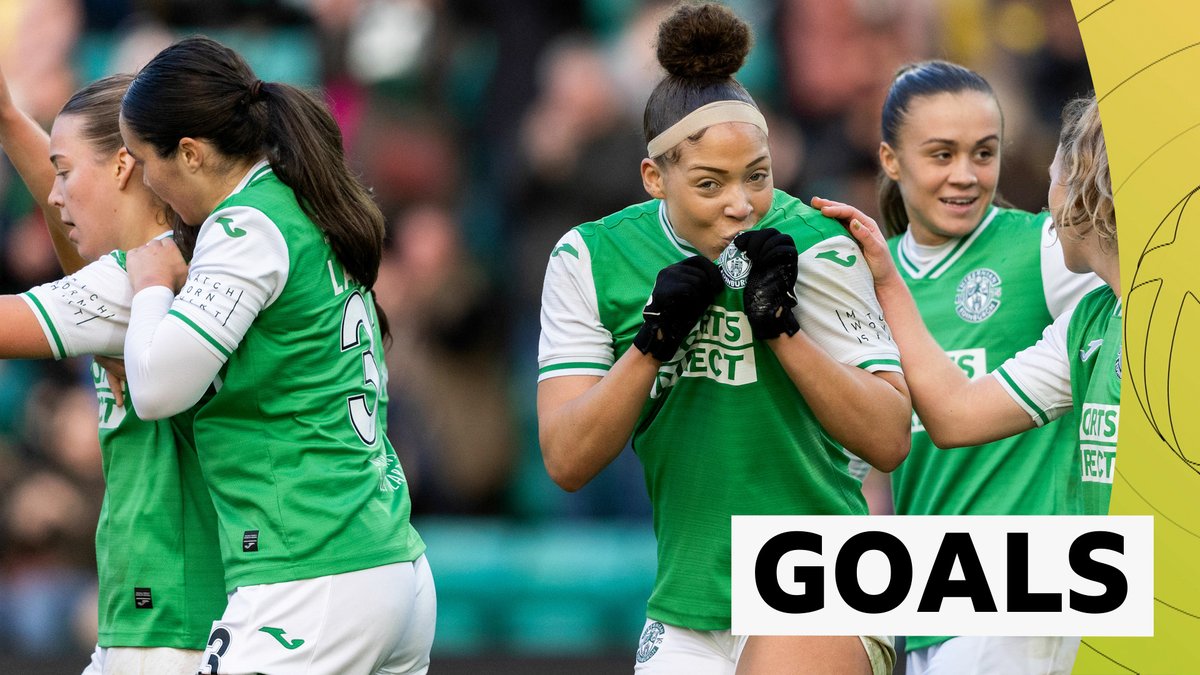 ⚽️ 🏆 Jorian Baucom's double ensures Hibs beat Hearts 2-1 in the SWPL to retain the Capital Cup at Easter Road. #BBCFootball