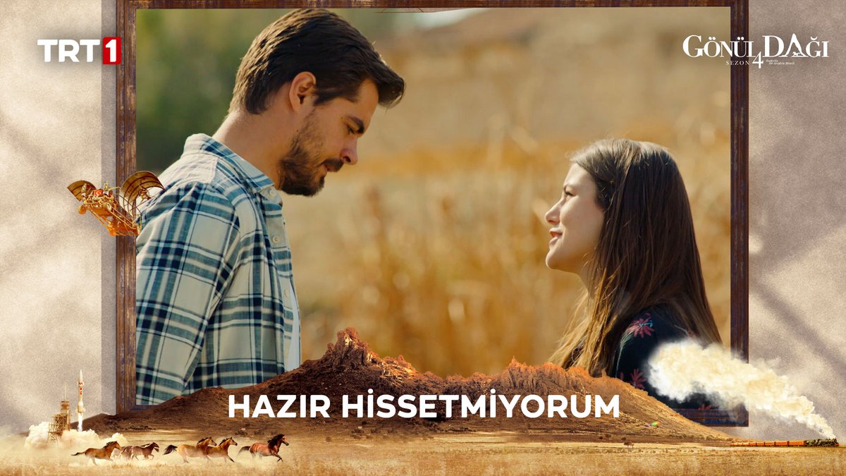 “O kadar güzelsin ki, Ankara’yı falan bırakıp saatlerce seni izleyesim var…” #SelTan ❤️ #GönülDağı TRT 1