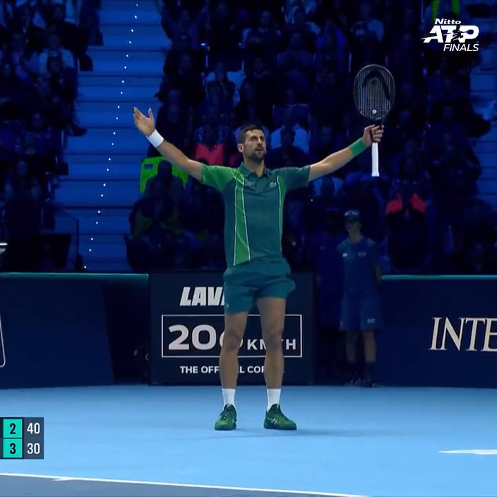 NOVAK. DJOKOVIC. Novak Djokovic | #NittoATPFinals