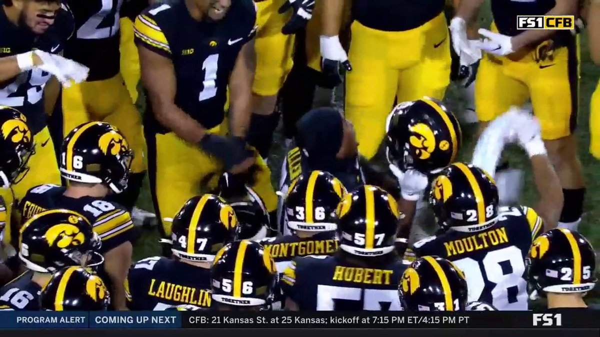 IT’S A PARTY IN KINNICK #Hawkeyes