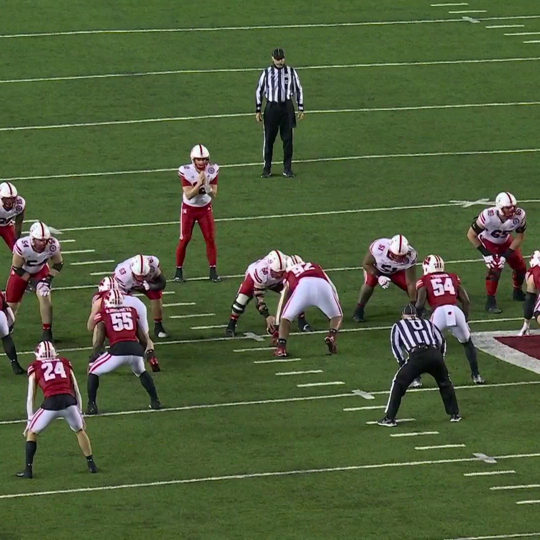 Chubba Purdy goes ALL. THE. WAY. Nebraska Football | #BigTenSaturdayNight