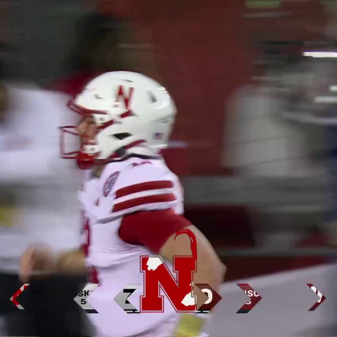 Chubba Purdy and the Nebraska Cornhuskers CAME TO PLAY. Nebraska Football | #BigTenSaturdayNight