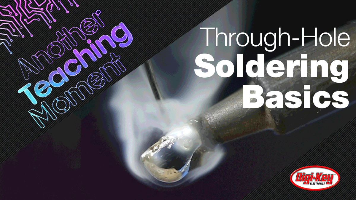 Let's talk about through-hole (TH) soldering basics