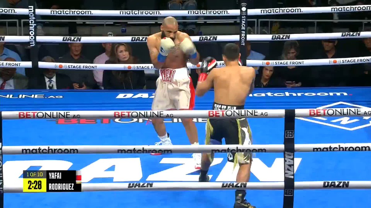Yafai down in the first 🤯 DAZN Boxing #YafaiRodriguez #PachecoCoceres