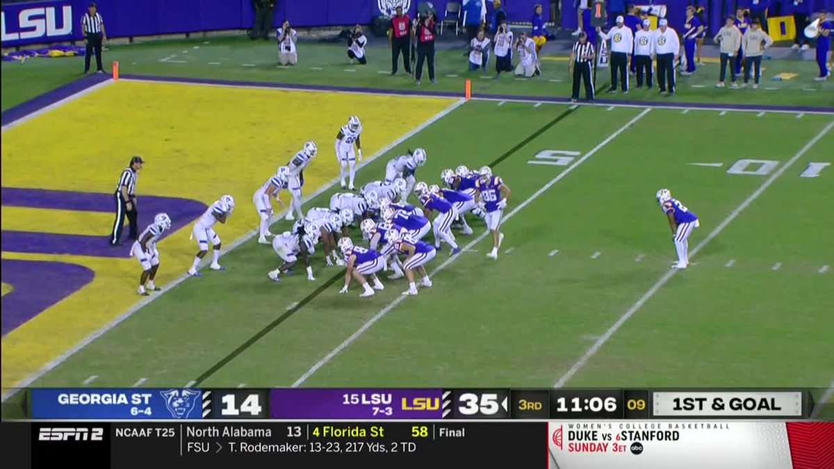 The first career TD for Mac Markway 🙌 📺 ESPN2