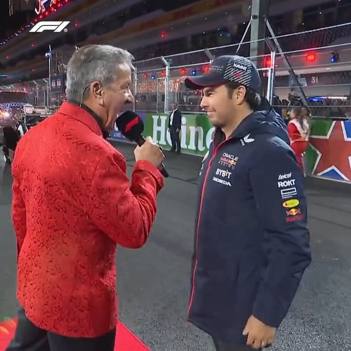 You okay, Checo??? 😂 #LasVegasGP #F1 Sergio Pérez Oracle Red Bull Racing