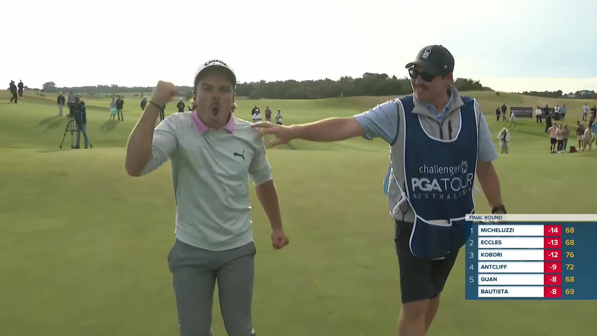 WHAT A DAY FOR DAVID MICHELUZZI 🤩 Micha takes out the 2023 #VicPGA after starting the day six shots back 🏆