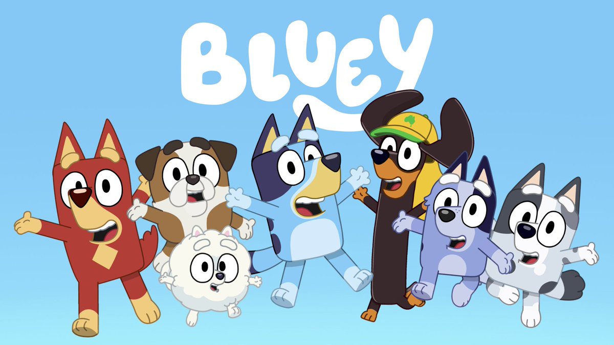 Did the theme song just get bigger?💙 #Bluey
