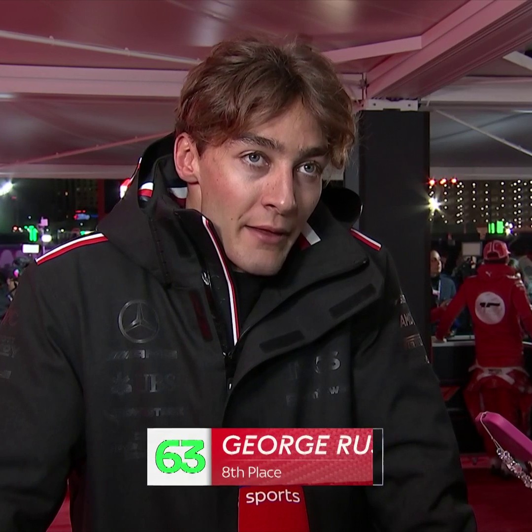 "Another massively missed opportunity this weekend" 😞 A disappointed George Russell reflects on a P8 finish in Las Vegas 🗣👇