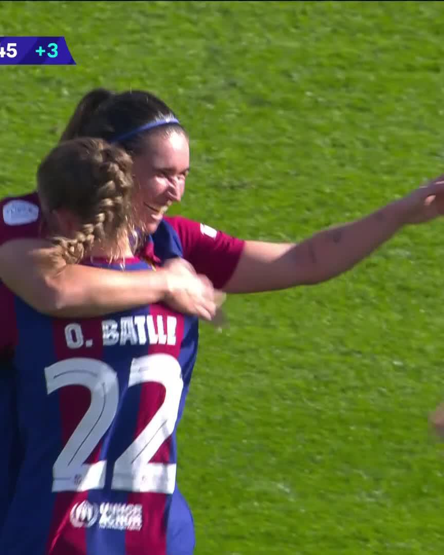 Cuánto se lo merece Mariona!!!! 3-0