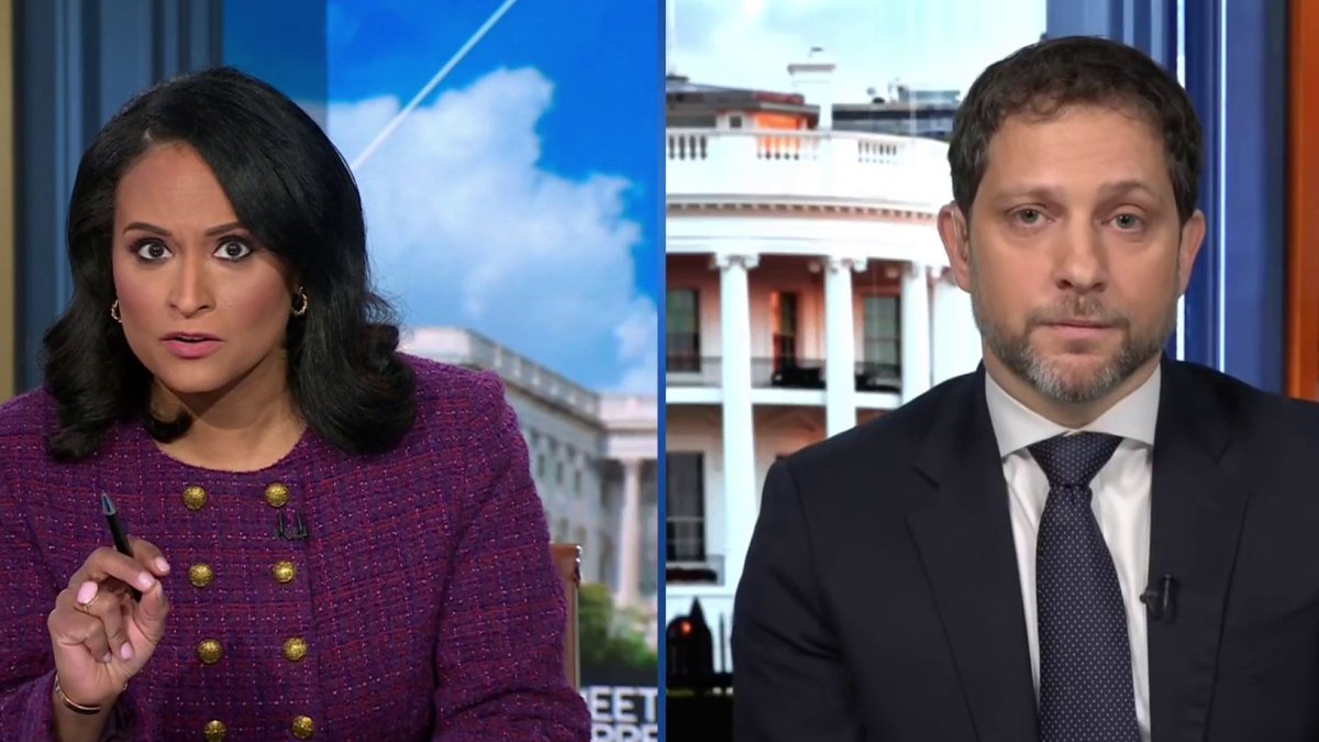 NEW: "Are you confident that Israel is following international law, yes or no?" Kristen Welker asks. Dep. NSA Jon Finer: "It is our position that it needs to." Kristen Welker: "Are you confident they are?" "It is not our position ... to play real-time judge and jury."
