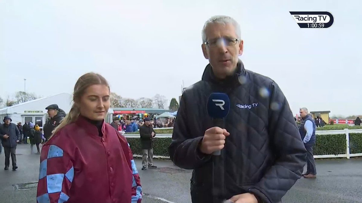 🗣️"To get the win today means an awful lot." It's been a marquee day for Caragh Monaghan who rode her first winner under rules thanks to the 40/1 success of St Denis's Well Navan Racecourse. Anyone know a good agent? 📞