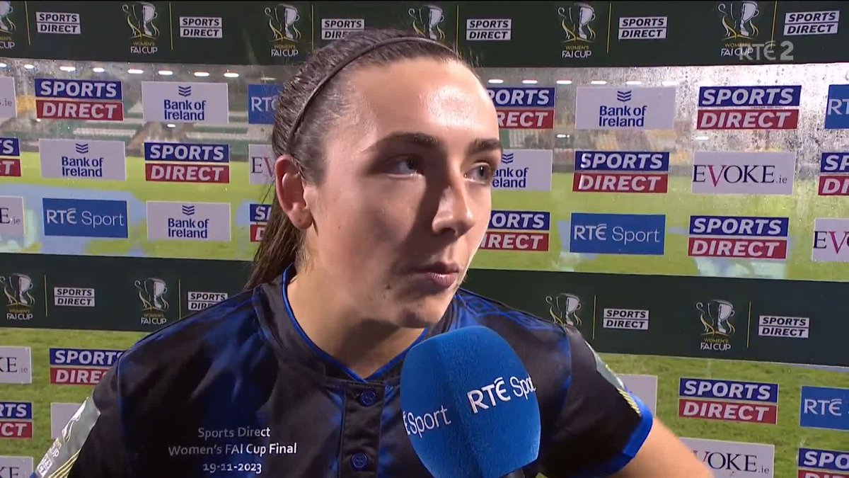 ‘I can’t put into words how that feels’ – Player of the match Chloe Singleton on Athlone Town’s incredible victory 📺 Athlone Town AFC v Shelbourne FC on RTÉ2 &amp; RTÉ Player 📻 RTÉ Radio 1 💻 live blog on