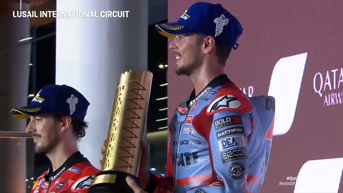 Diggia's day! 🥇 #QatarGP 🇶🇦
