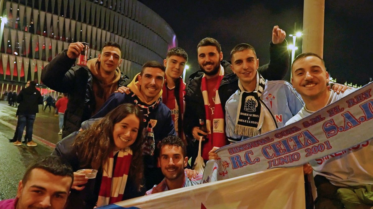 🆕 𝐄𝐒𝐓𝐑𝐄𝐀 🎬 Unha viaxe á orixe da conexión e irmandade entre as afeccións de Athletic Club e #RCCelta 🩵 #CoreseSentimento: Athletic-Celta