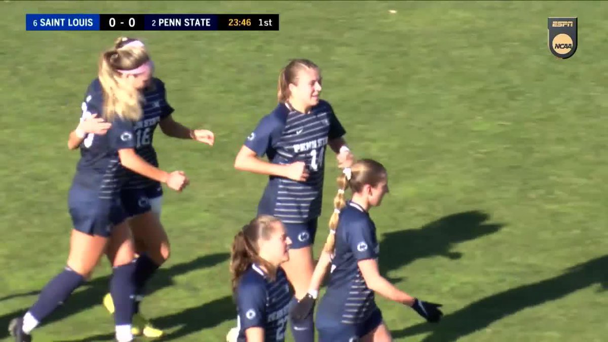 KAITLYN MACBEAN. GOOD AFTERNOON. 2H | 21:06 | PSU 1, SLU 0 #WeAre