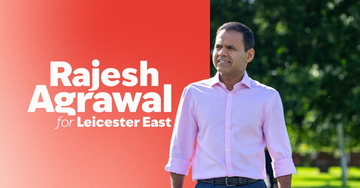 I’m honoured to be selected as the Labour Party’s Parliamentary candidate for Leicester East. It’s time to use this auspicious moment to reset Leicester East, with a Labour MP who’ll deliver for everyone who lives here. Together, let’s get Britain’s future back.