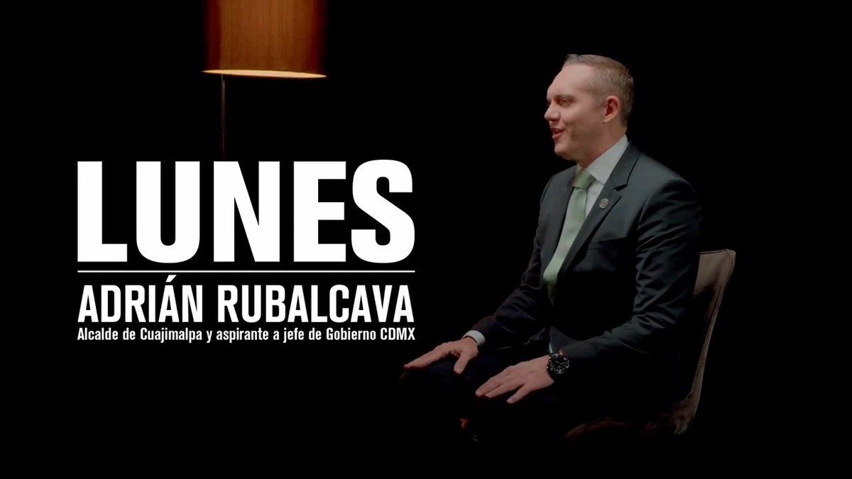 “Siempre me he salido con la mía”: Adrián Rubalcava, alcalde de Cuajimalpa y aspirante a jefe de Gobierno de la CDMX, en #Tragaluz por #Latinus. Lunes 20 de noviembre. #InformaciónParaTi Fernando Del Collado