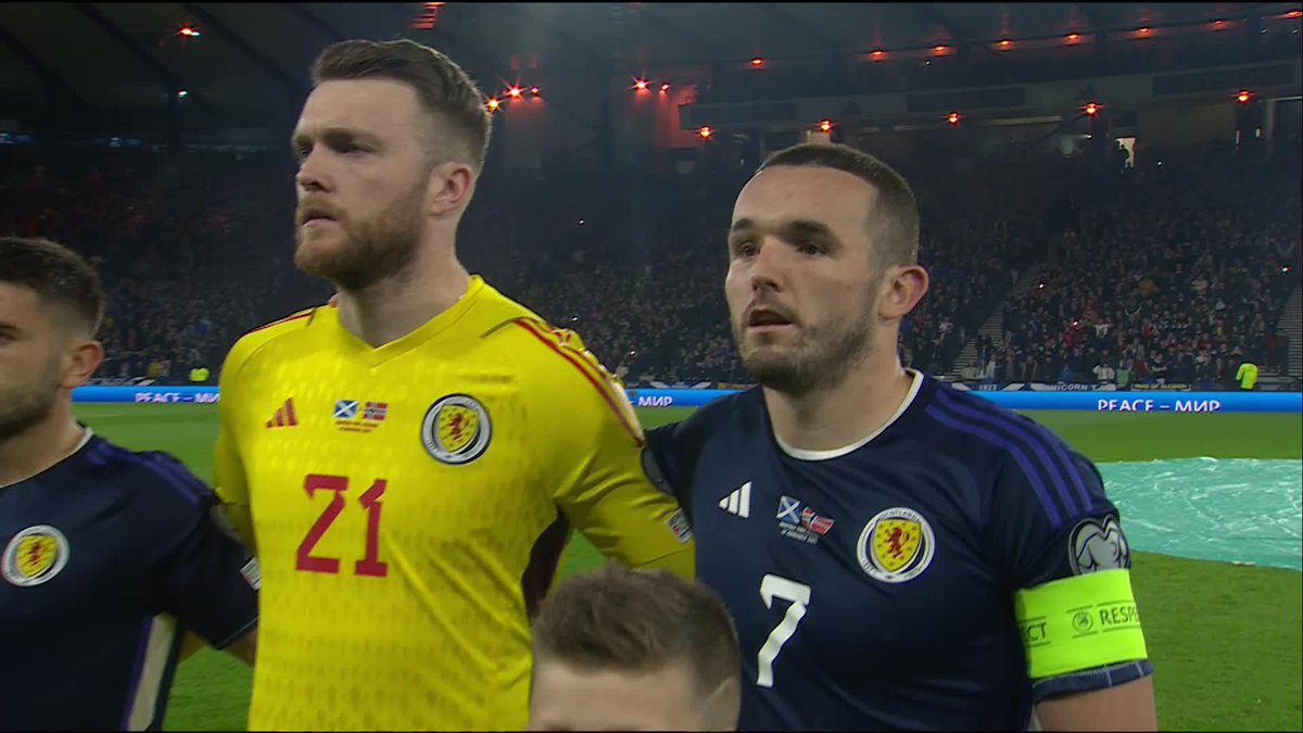 Flower of Scotland rings out around Hampden Park! 🏴󠁧󠁢󠁳󠁣󠁴󠁿 The Scotland fans are ready for a party 🙌 #SCONOR | #EURO2024 | Scotland National Team