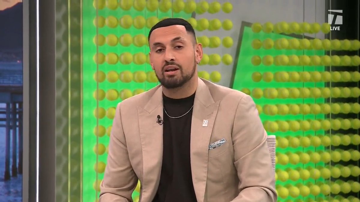 A huge thank you to Nicholas Kyrgios for joining us this week and sharing your expertise of the sport! We'll miss having you in the studio and hope to see you back out on the court soon 💪 #TCLive