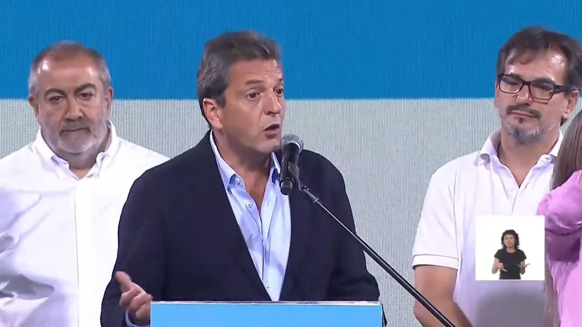 "Habla Massa": Porque Sergio Massa reconoció la victoria de Javier Milei en las elecciones presidenciales