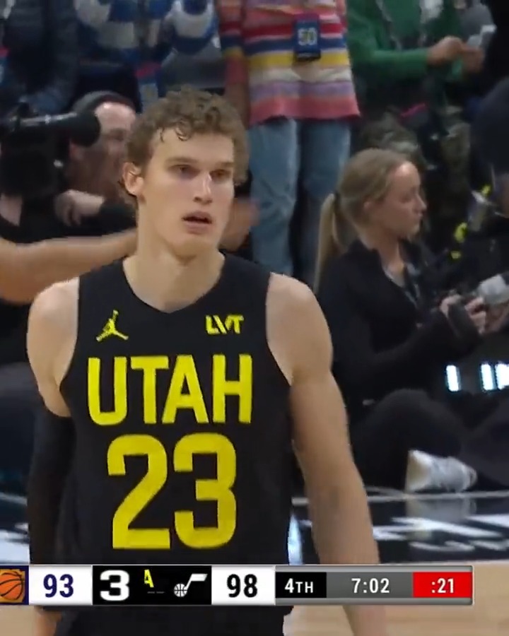 this 7-footer is incredibly efficient at catch &amp; shoot threes,,, 61.3% to be exact,,, leading the league 🇫🇮