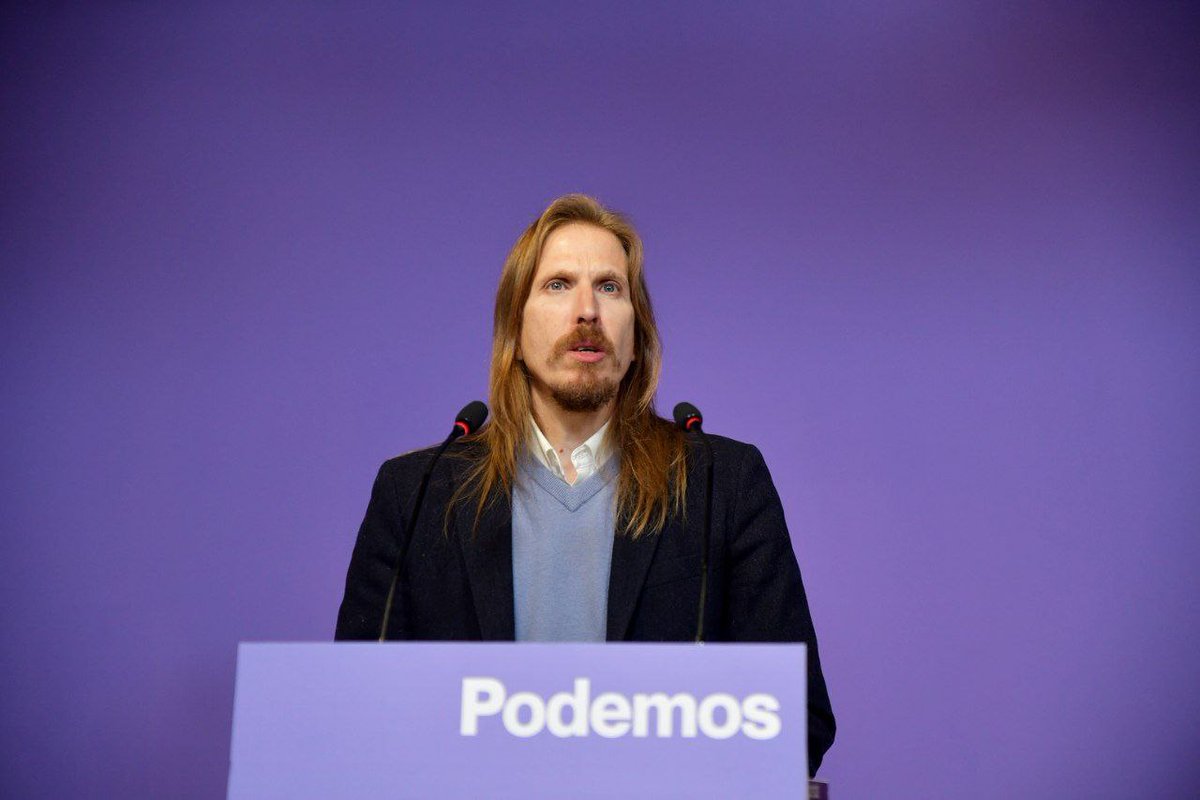 "Pedro Sánchez y Yolanda Díaz han echado a Podemos del gobierno. Una mala noticia que cercena las posibilidades de transformaciones profundas que precisa nuestro país". 📹Pablo Fernández