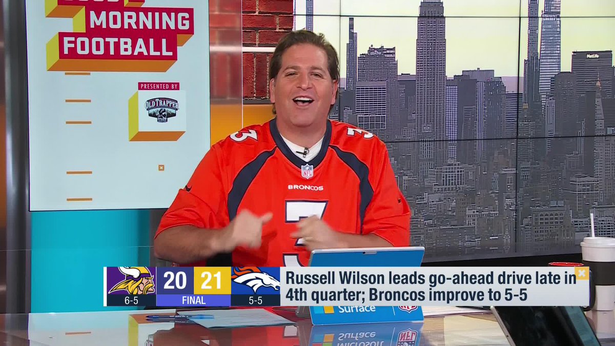 RUSS IS BACK BABY #BroncosCountry !! Peter Schrager Denver Broncos