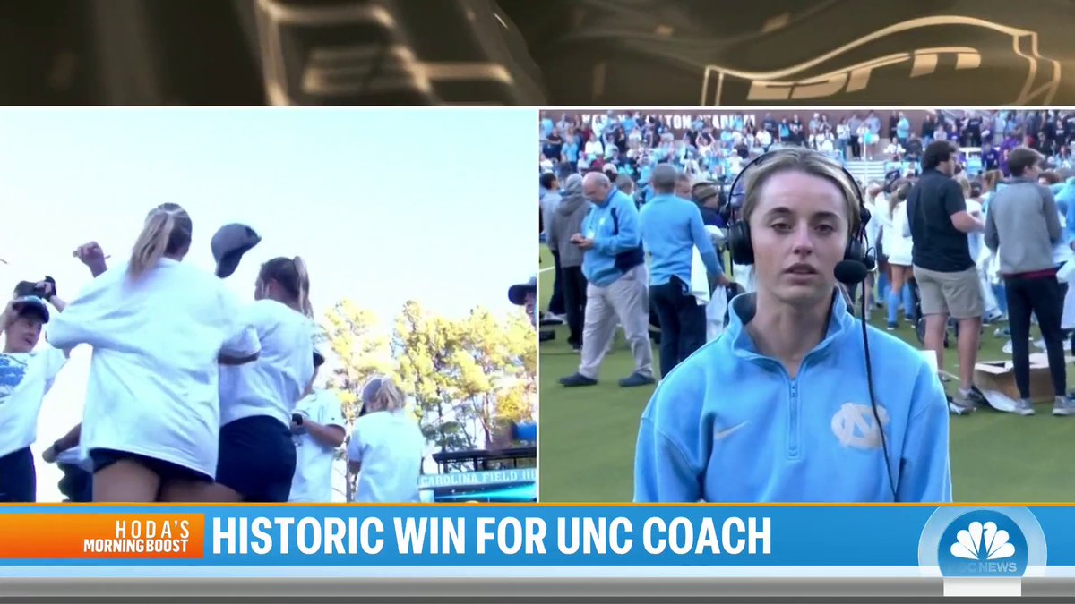 History was made in Chapel Hill, North Carolina yesterday when The University of North Carolina at Chapel Hill The University of North Carolina at Chapel HillFieldHockey’s 23-year-old Erin Matson became the youngest Division 1 head coach to win a National Championship! ☀️
