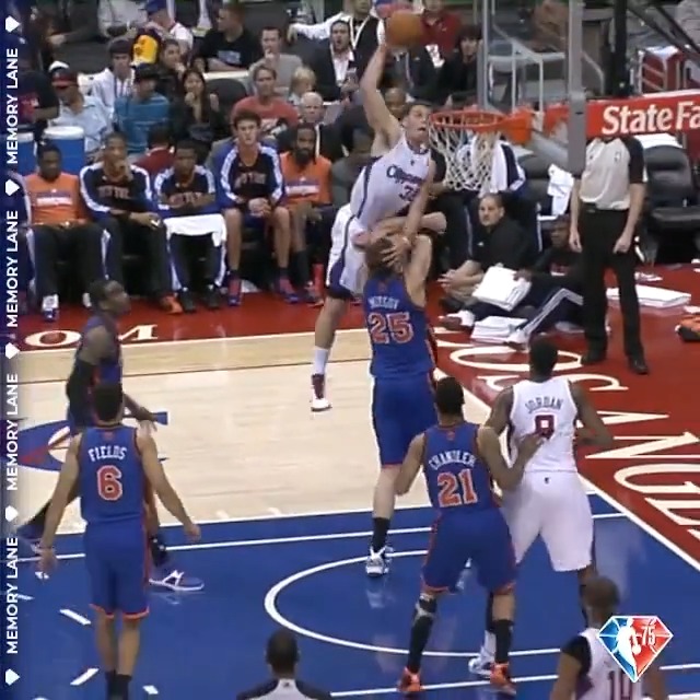 Blake Griffin did this to Mozgov & Galo 13 years ago today…