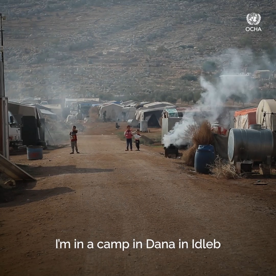 Winter is arriving in north-west #Syria where millions of families have been living in camps for years. United Nations and partners are distributing food, blankets and other basics for survival. Over 26,000 families have been supported with dignified shelters but this is not enough.