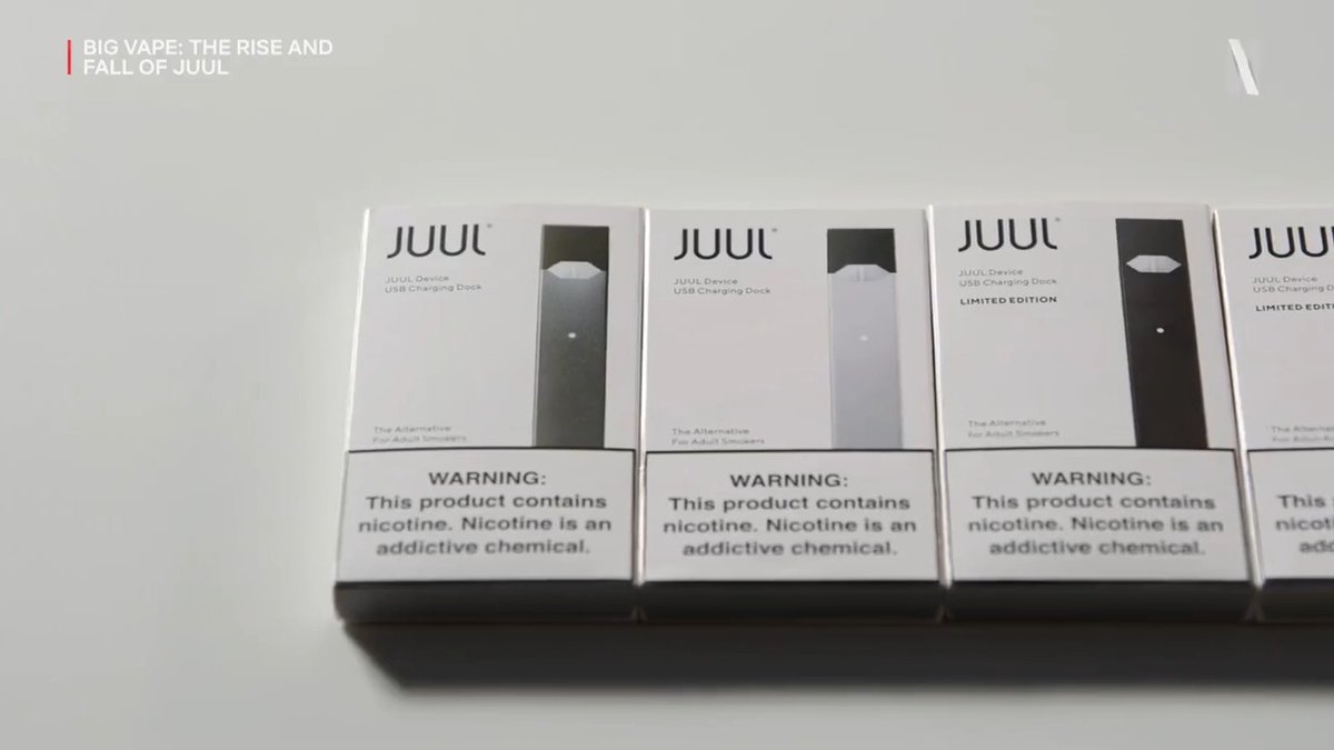 There is no going back. #BigVape The Rise and Fall of Juul is now streaming on Netflix.