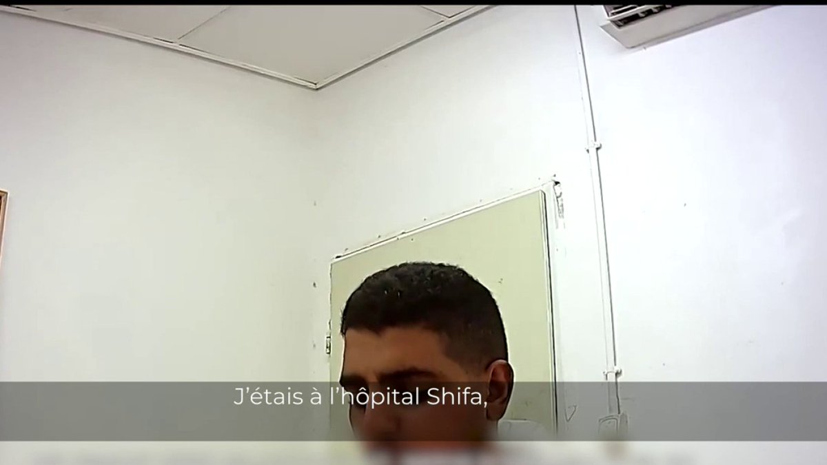 Interrogatoires : des révélations sur l'hôpital Shifa "Les terroristes du Hamas étaient déguisés en docteur pour passer inaperçus dans les services, y compris aux urgences. Les terroristes sortaient se battre depuis l'hôpital"