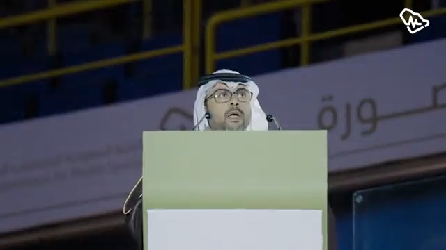 سعادة أمين عام #هيئة_التخصصات أ.د أوس الشمسان متحدثًا في حفل خريجي برامج البورد السعودي والأكاديمية الصحية 2023 في #أكبر_صورة
