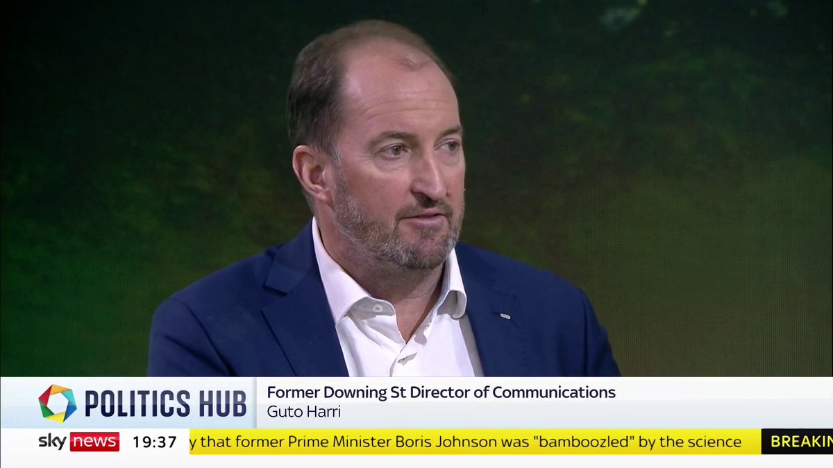 Boris Johnson’s former adviser Guto Harri criticises the “arrogance of the unelected” after Sir Patrick Vallance tells the Covid inquiry Mr Johnson was “bamboozled” by data Harri says the idea Johnson can’t understand science is “ludicrous”