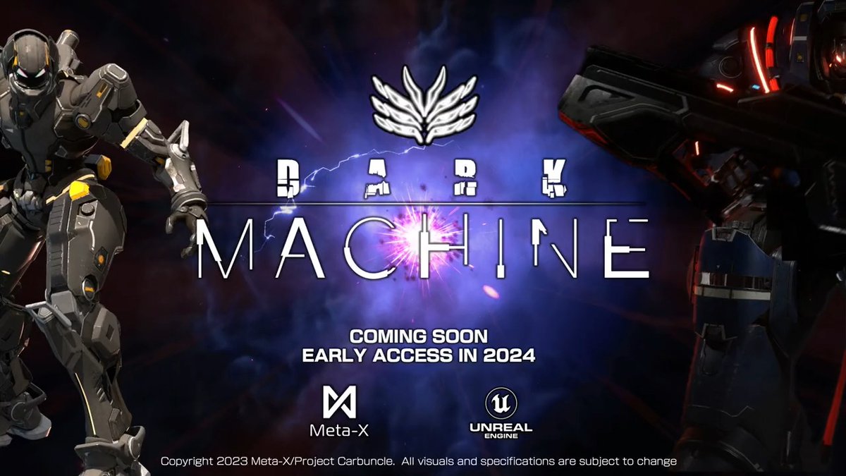 Introducing the world of Machina. Seize the dark.