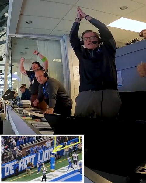 Go inside the #Lions Radio Network booth with Dan Miller, Lomas Brown Jr. and Teej. for all the big calls from the Week 11 comeback W 🎙