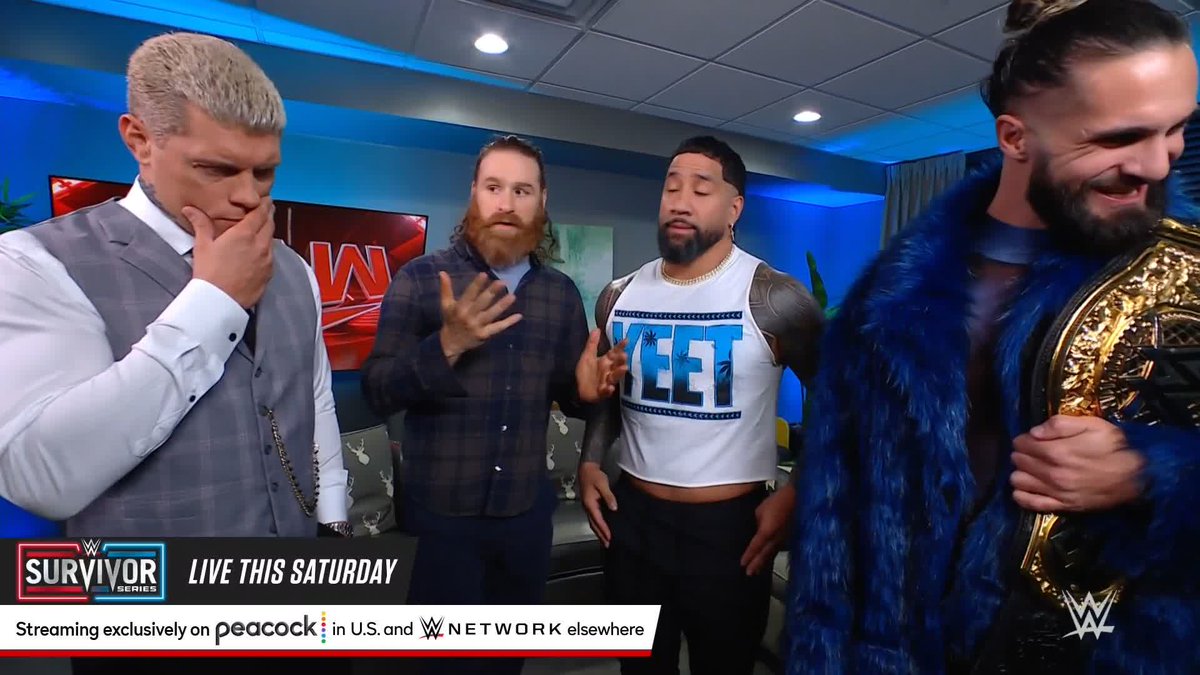 "I have an old friend I can call....." #WWERaw