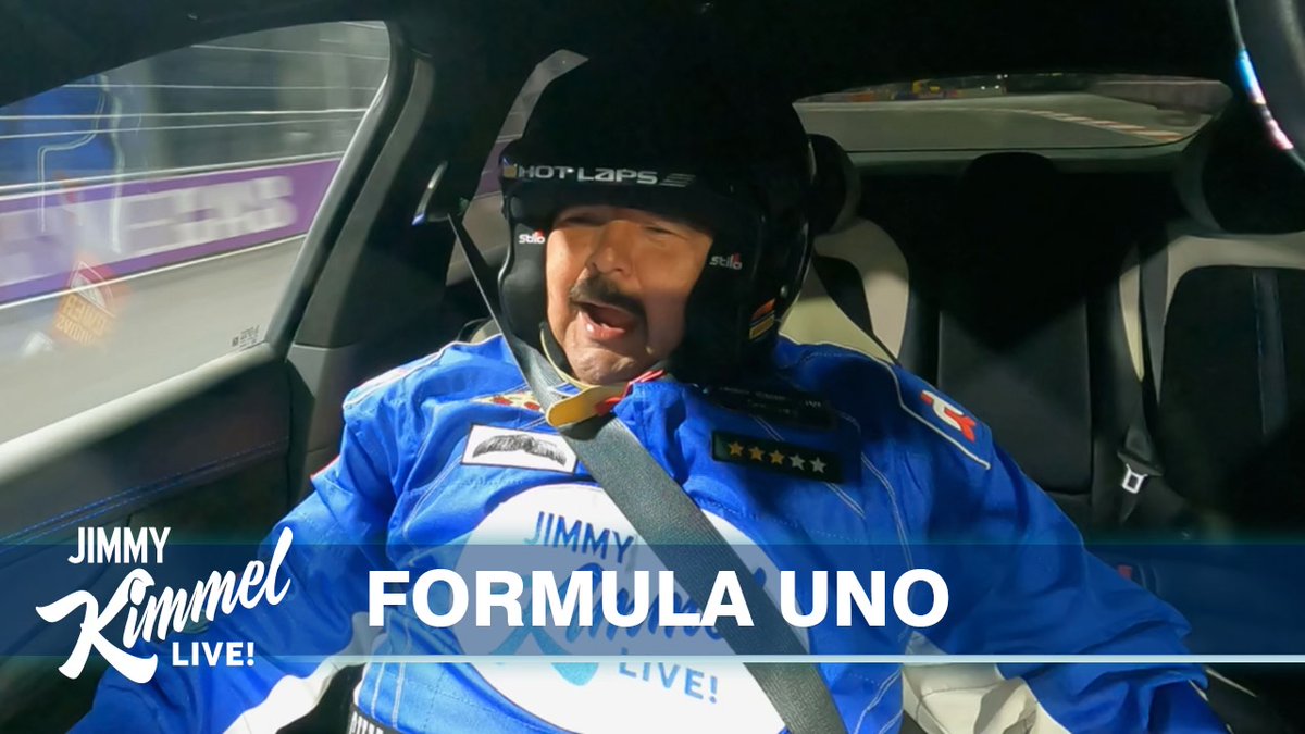 Guillermo goes full-on Formula 1 at the Las Vegas Grand Prix! 🏁🚙💨 @IamGuillermo Formula 1 #LasVegasGP