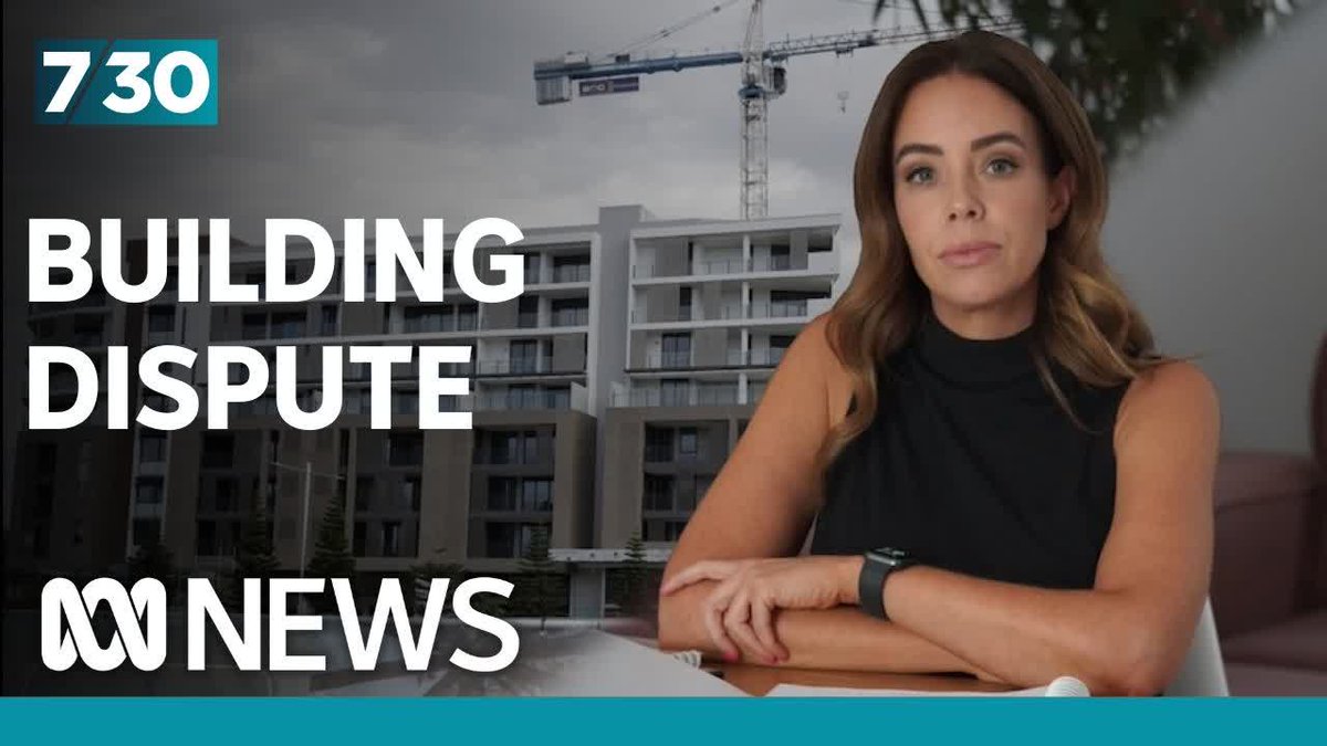 a standoff between a developer and builder has left Western Australia apartment buyers in limbo. The timing is poor when the state government is trying to encourage more people to buy apartments. Rhiannon Shine #abc730