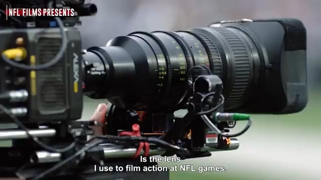 How one camera lens turns an ordinary throw into a picture-perfect shot 🎥 #NFLFilmsPresents: The Optex 33 to 1