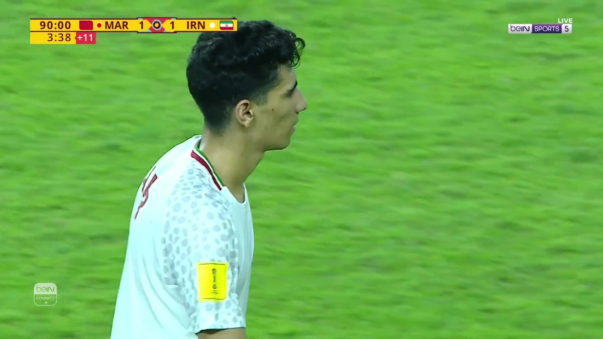 ⚽️🇲🇦 المنتخب المغربي للناشئين يدرك التعادل أمام نظيره الإيراني في "الوقت القاتل" #كاس_العالم_للناشئين | #المغرب_إيران #WorldCupU17