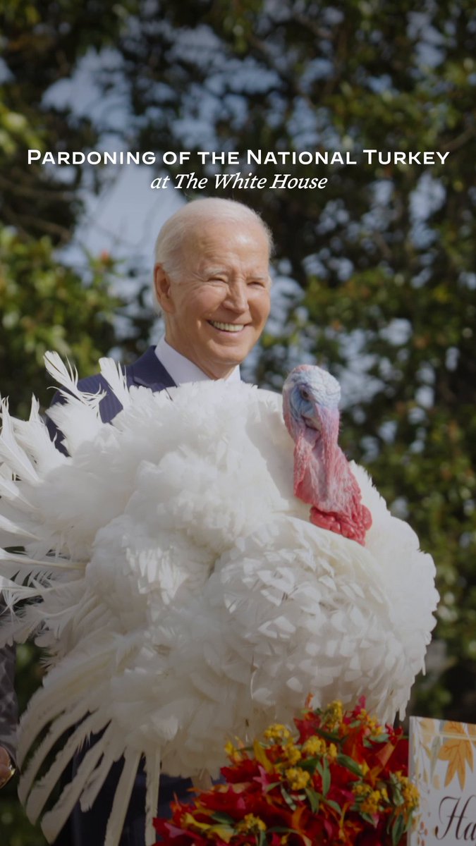 America, this week let’s gather and give thanks for what we have, for our families, and for the traditions we’ve built together. That’s what Thanksgiving is all about.