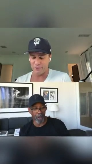 Denzel Washington and Tom Brady reciting lines from “Remember The Titans” is great 😂