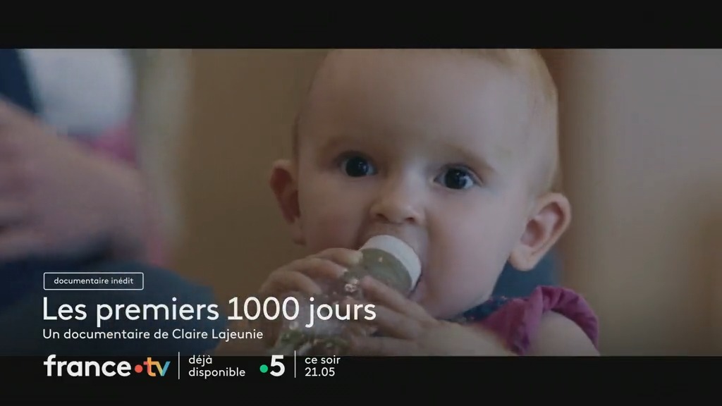 Ils sont fondamentaux dans le développement d'un bébé : ce sont "Les premiers 1 000 jours." Un documentaire à voir ce soir à 21h05 sur France 5 et sur 👉