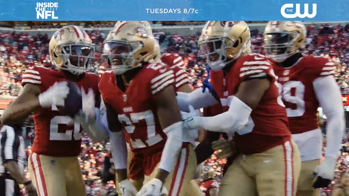 “You just won us the game boy!" Fred Warner to Ji’Ayir Brown after Brown’s interception: #49ers || #FTTB 🎥: NFL Films